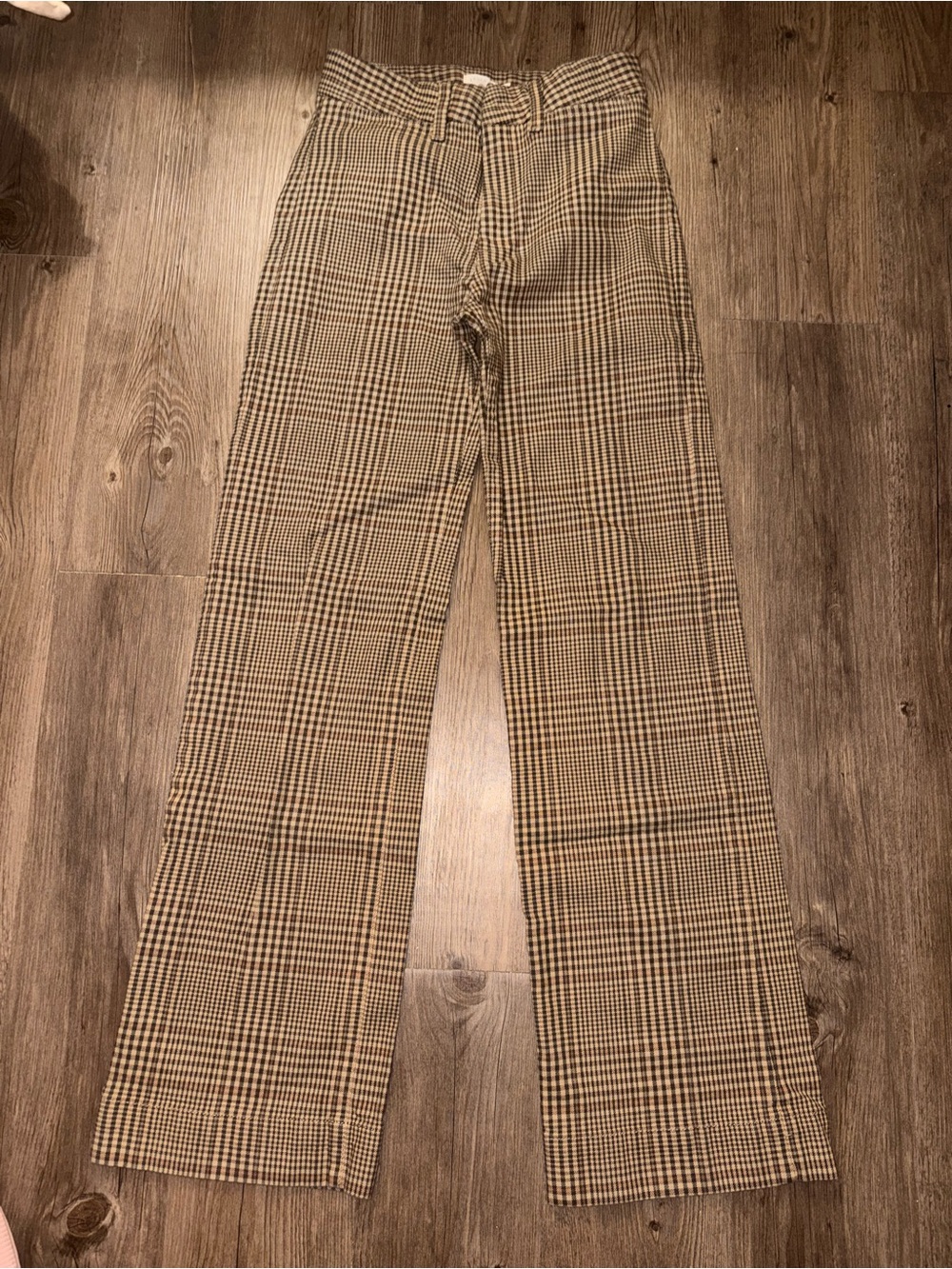 Faherty Tartan Plaid Slim Straight Pants